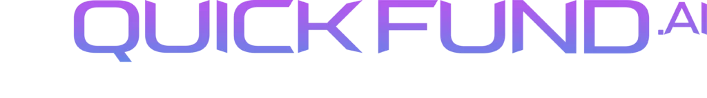 Quick Fund AI Purple Logo Horizontal Version 3.0